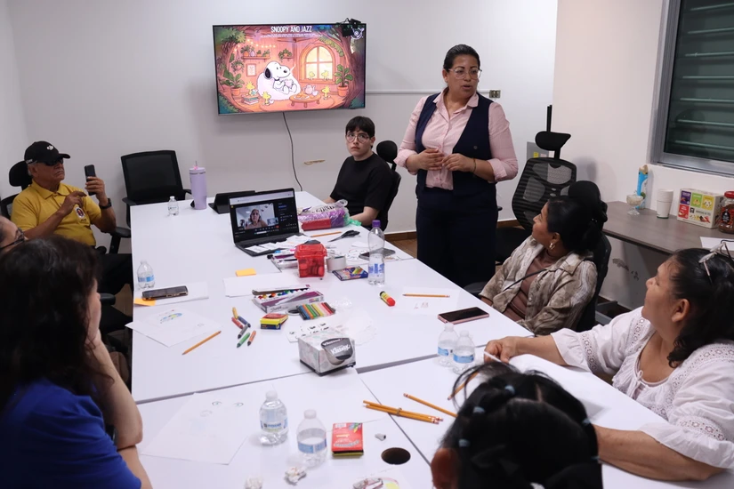 En cada encuentro se abordan temas que forman parte del proceso emocional de la enfermedad.