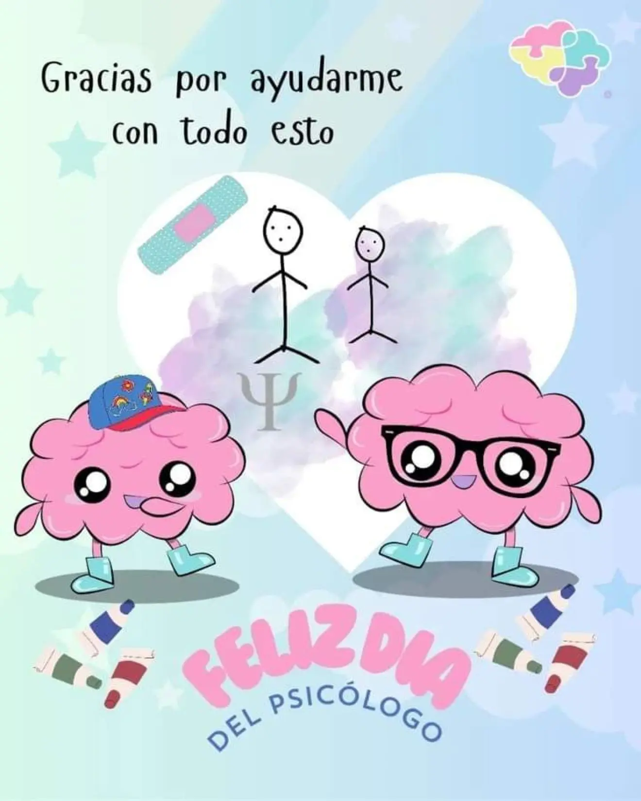 Felicidades a todos los psicólogos. Foto. Facebook