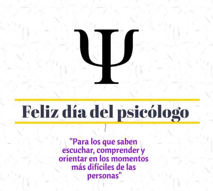 Felicidades a todos los psicólogos en México. Foto: Pinterest