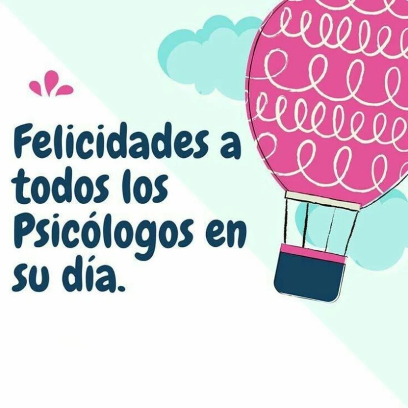 Felicidades para todos los psicólogos. Foto: Pinterest