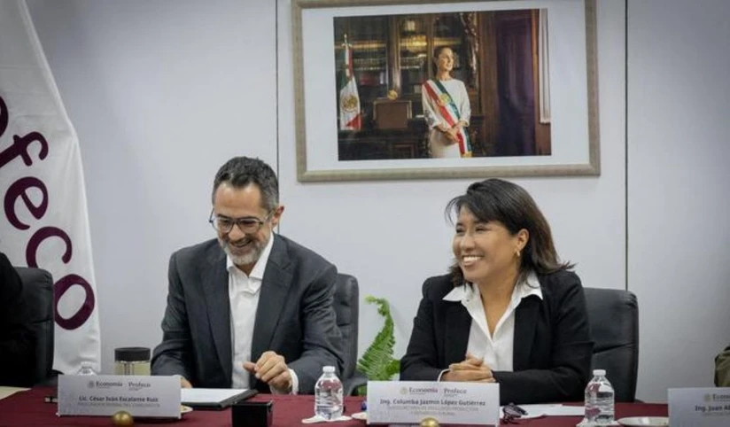 Firman Profeco y Sembrando Vida convenio. Foto. Cortesía