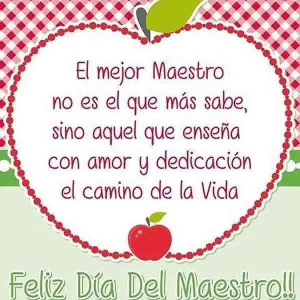 Imágenes para el Día del Maestro con frases bonitas