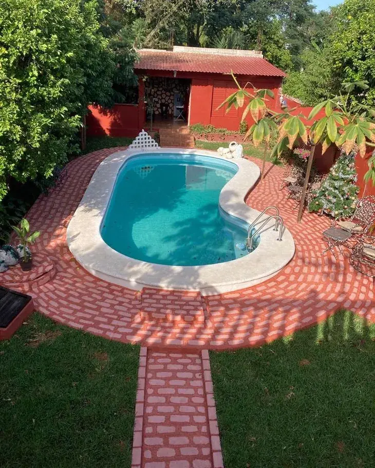 La piscina es de los espacios más llamativos. Foto: Cortesía