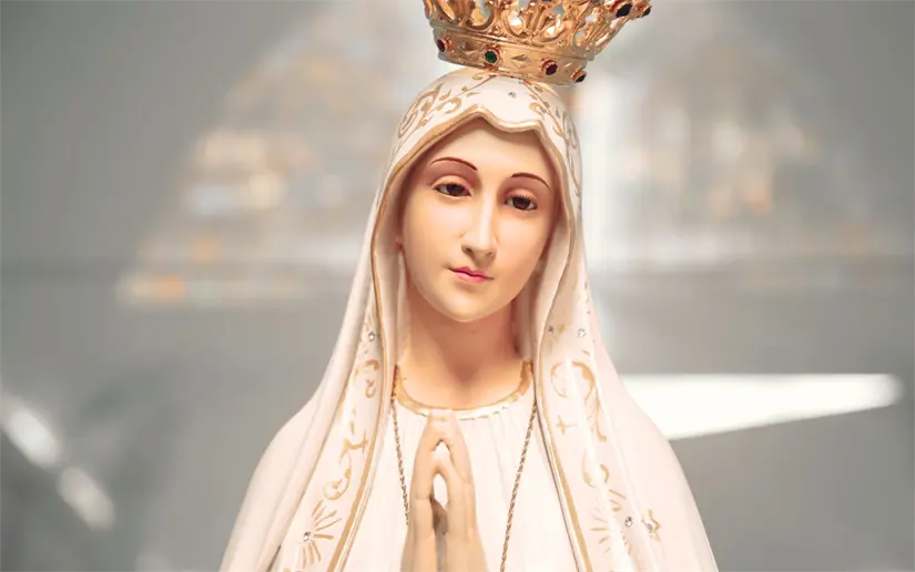 Conoce más sobre la Virgen de Fátima. Foto: Cortesía