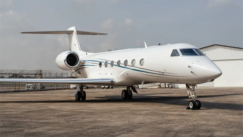 El jet de Slim es un Gulfstream G550. Foto: Cortesía