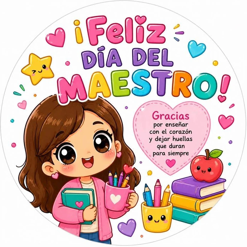 Imágenes para el Día del Maestro con frases bonitas