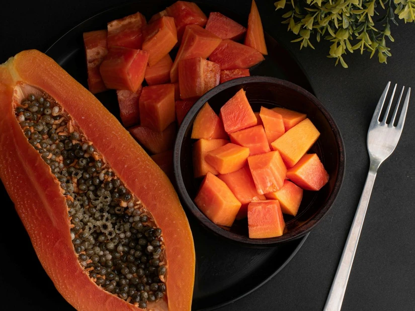 La papaya ayuda a disminuir la inflamación del cuerpo. Foto_ Unplash