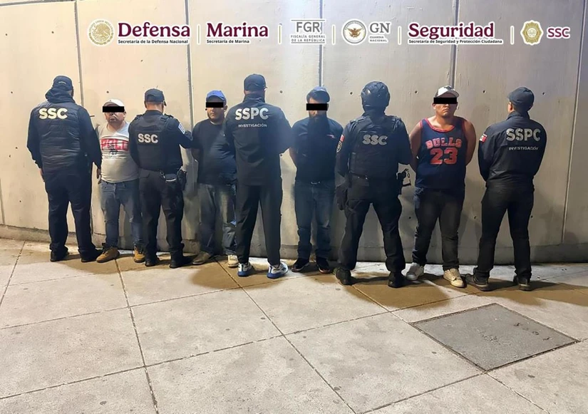 La SSPC y la SSC de la CDMX realizaron un operativo que permitió asegurar más de una tonelada de droga oculta en cajas de huevo y detener a cuatro personas.