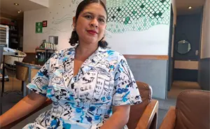 Lidia Mercado, la maestra que recibió el premio Mujer Cobaes 2026 por su vocación docente en Villa Juárez, Navolato