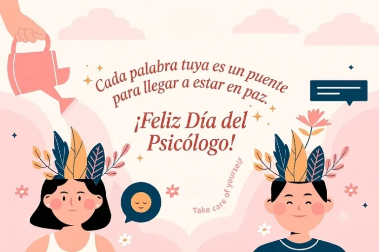 Día del Psicólogo 2026; mensajes lindos para felicitar a tu hermana o hermano