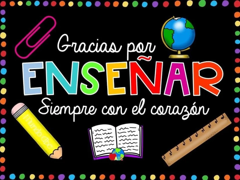 Mensajes para el Día del Maestro 2026. Foto: Pinterest