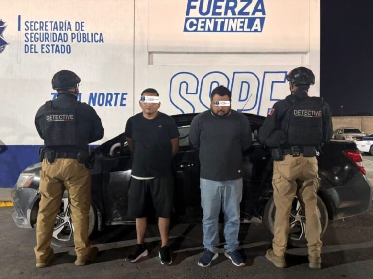 Detiene SSPE a tres presuntos implicados en homicidio en Juárez