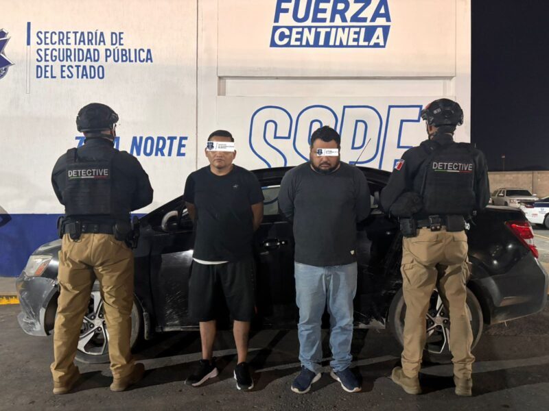 Detiene SSPE a tres presuntos implicados en homicidio en Juárez