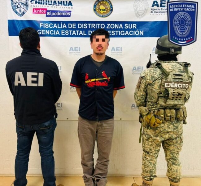 Detienen a presunto responsable del homicidio de maestra en Allende