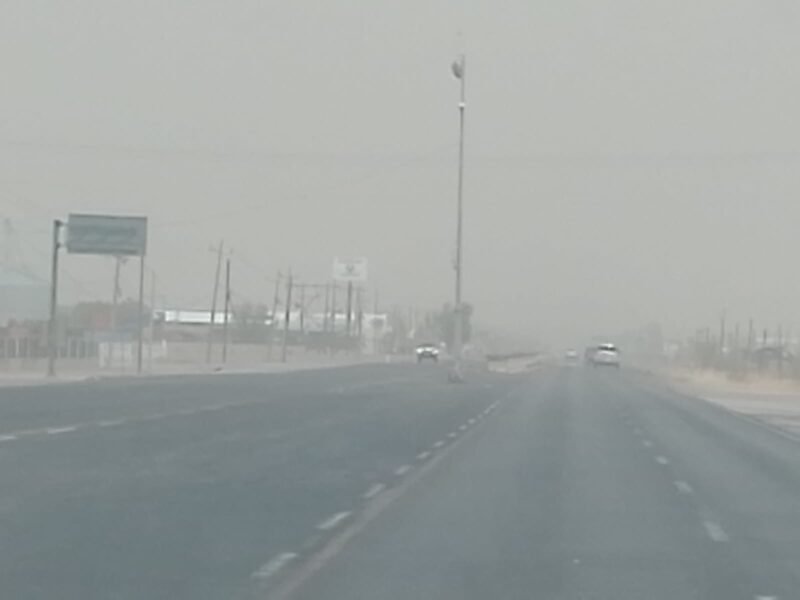 Prevén calor y fuertes vientos este martes