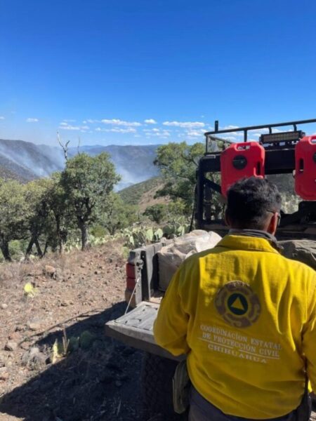 Mantiene CEPC operativo por incendios forestales en Madera