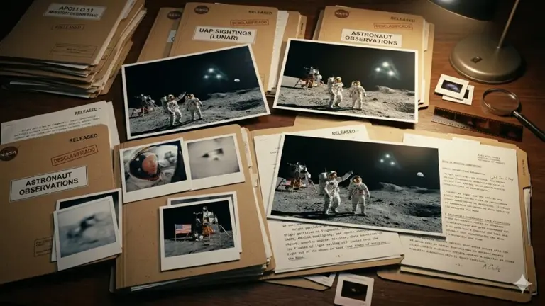 Archivos secretos reavivan misterio lunar y desatan teorías sobre vida inteligente en la Luna