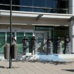 Blindan Congreso ante amenaza de violencia