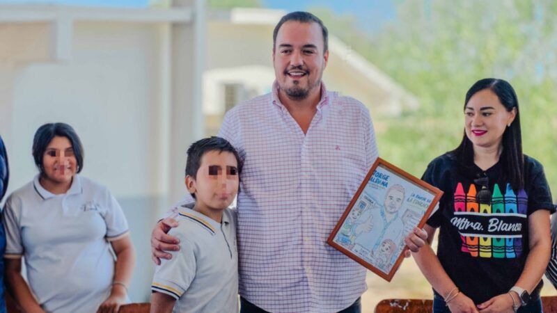 Reconoce primaria Alfonso N Urueta a Jorge Aldana por tener palabra