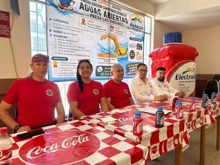 Anuncian primera edición de Campeonato Estatal de Aguas Abiertas