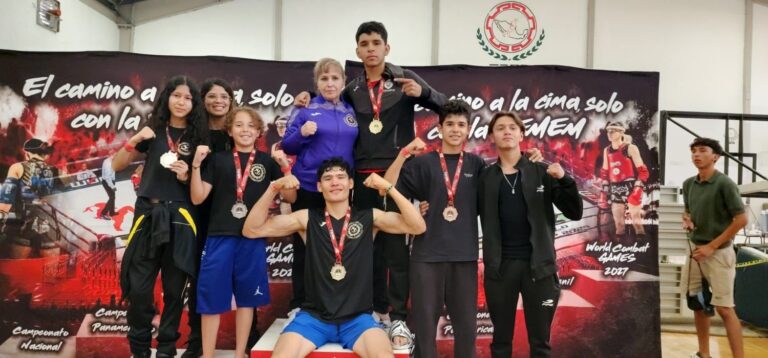 Logra Chihuahua 2 oros y 4 playas en Nacional de Muay Thai