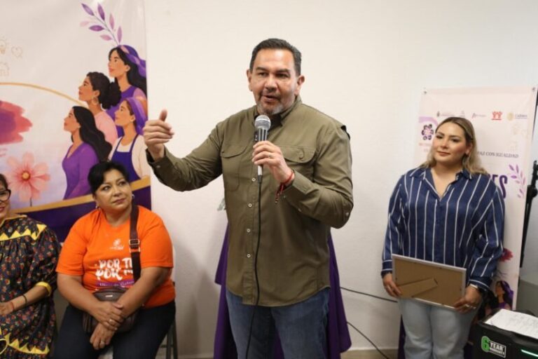 Inaugura Cruz tercer Espacio de Paz en Riberas del Bravo