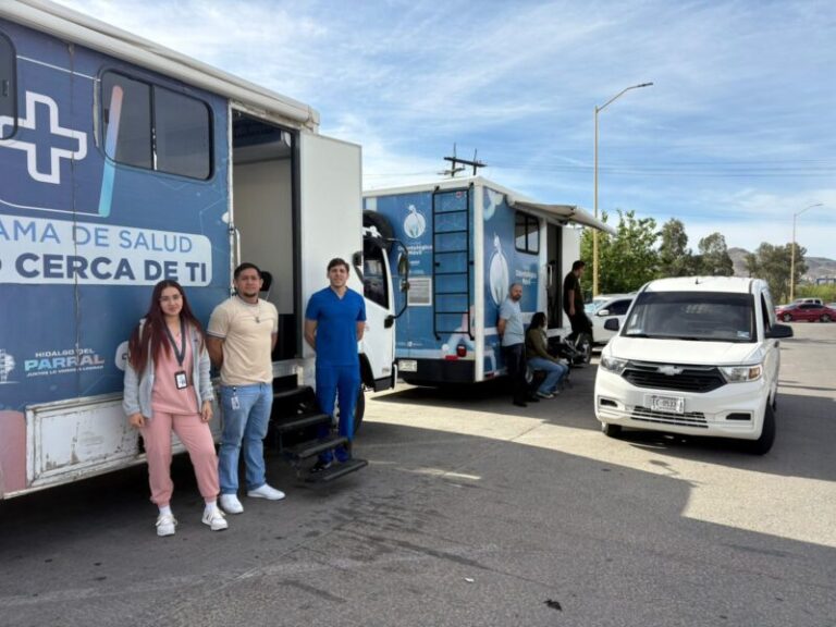Brindan más de 800 servicios de salud en Parral