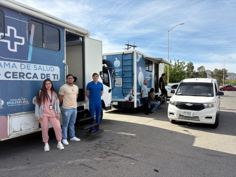 Brindan más de 800 servicios de salud en Parral