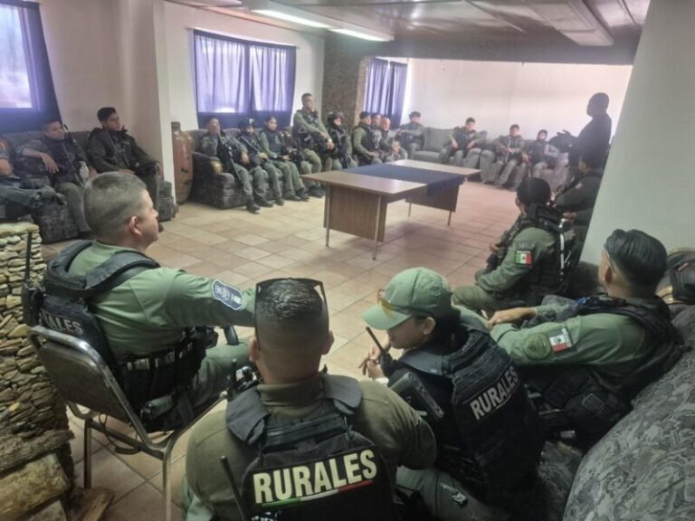 Capacita SSPE a policías rurales para reforzar operativos en la Sierra