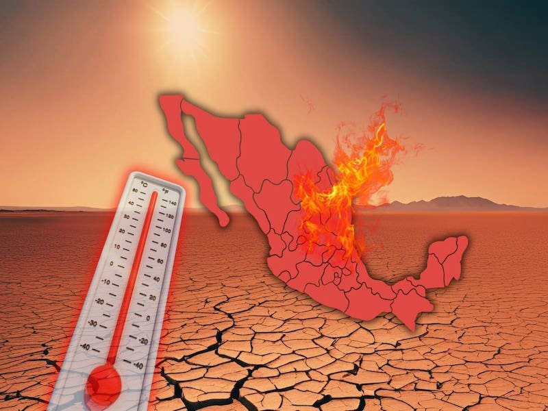 Crisis hídrica y calor extremo elevan alerta en gran parte de México