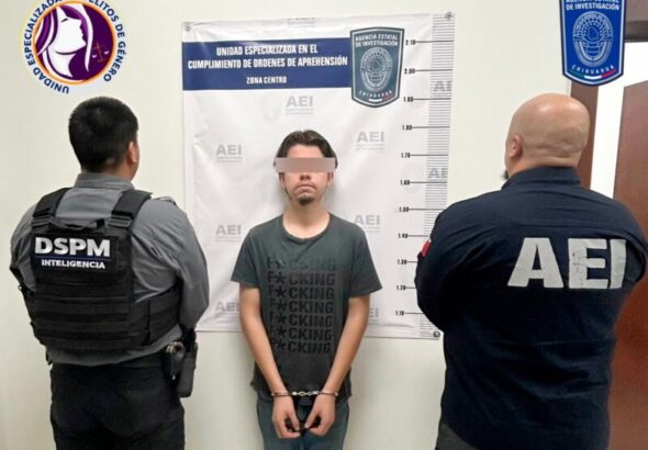 Detiene AEI a masculino por delitos sexuales y trata de personas en la ciudad de Chihuahua