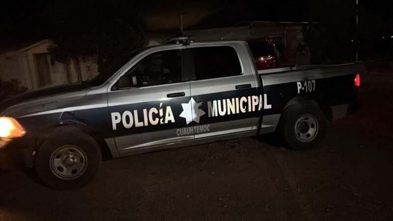 Detienen a hombre por alterar el orden en Anáhuac
