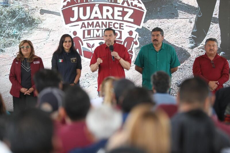 Encabeza Cruz cuarta jornada de Juárez Amanece Limpio