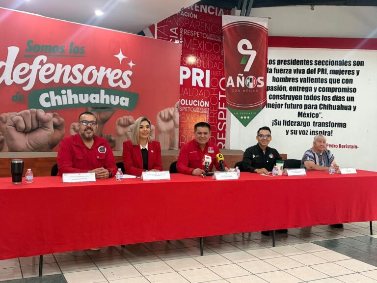 Esperará PRI instrucción nacional para formas de apoyo a la gobernadora Maru Campos