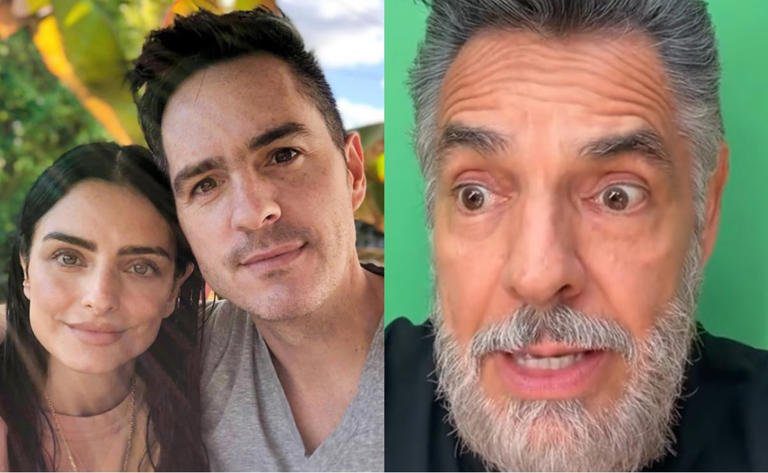 Eugenio Derbez sorprende con su reacción tras el reencuentro de Aislinn y Mauricio Ochmann en el cine