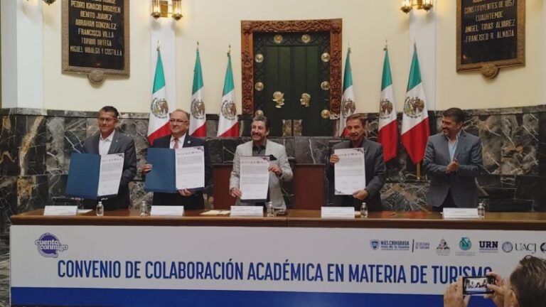 Firman convenio para impulsar turismo educativo en Chihuahua