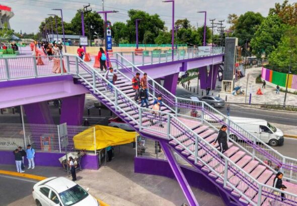 La psicología explica por qué el color morado en la CDMX está generando tanto rechazo entre ciudadanos