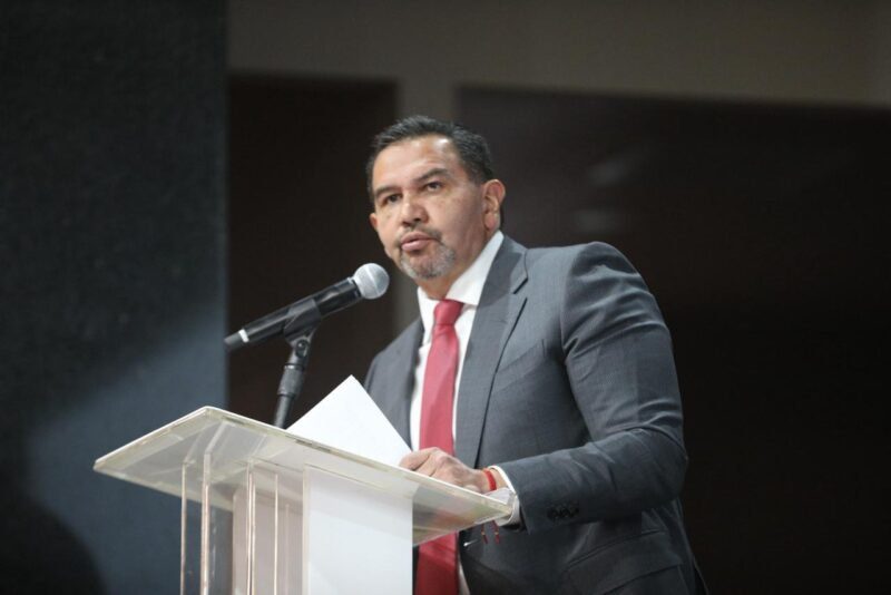 Participa Cruz en toma de protesta a Consejo Directivo Coparmex Juárez 2026-2028