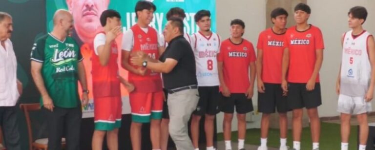 Presentan a la Selección Mexicana U18 para el FIBA Americup