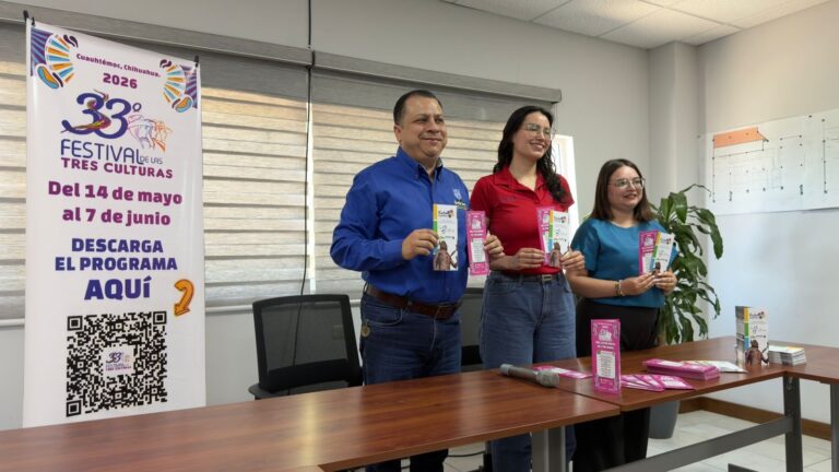 Promueve Gobierno de Cuauhtémoc Festival de las Tres Culturas en distintos municipios