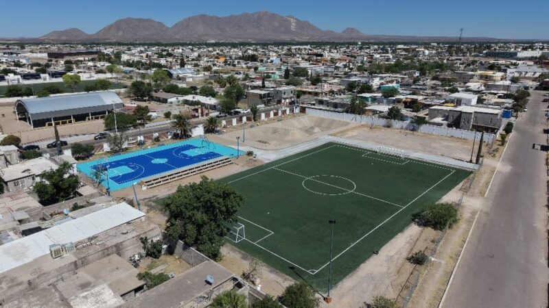 Resalta Jorge Aldana avance de la rehabilitación en la Deportiva Revolución
