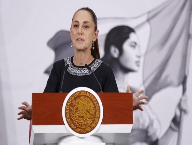 Sheinbaum responde a Trump y crece tensión entre México y Estados Unidos por el narcotráfico