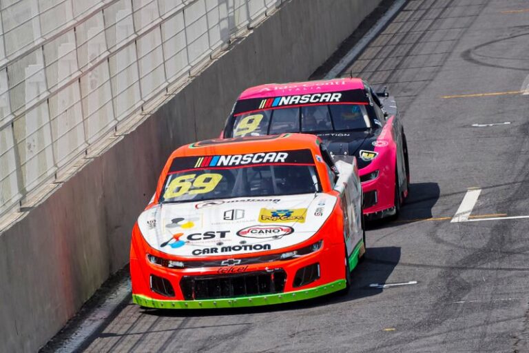 Sube Germán Quiroga una posición en el campeonato NASCAR México Series