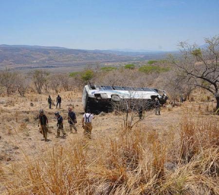 Tragedia en Nayarit volcadura de autobús deja 11 muertos y decenas de heridos en fatal viaje al balneario