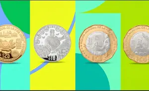Presentan 12 monedas conmemorativas del Mundial; ¿dónde conseguirlas?