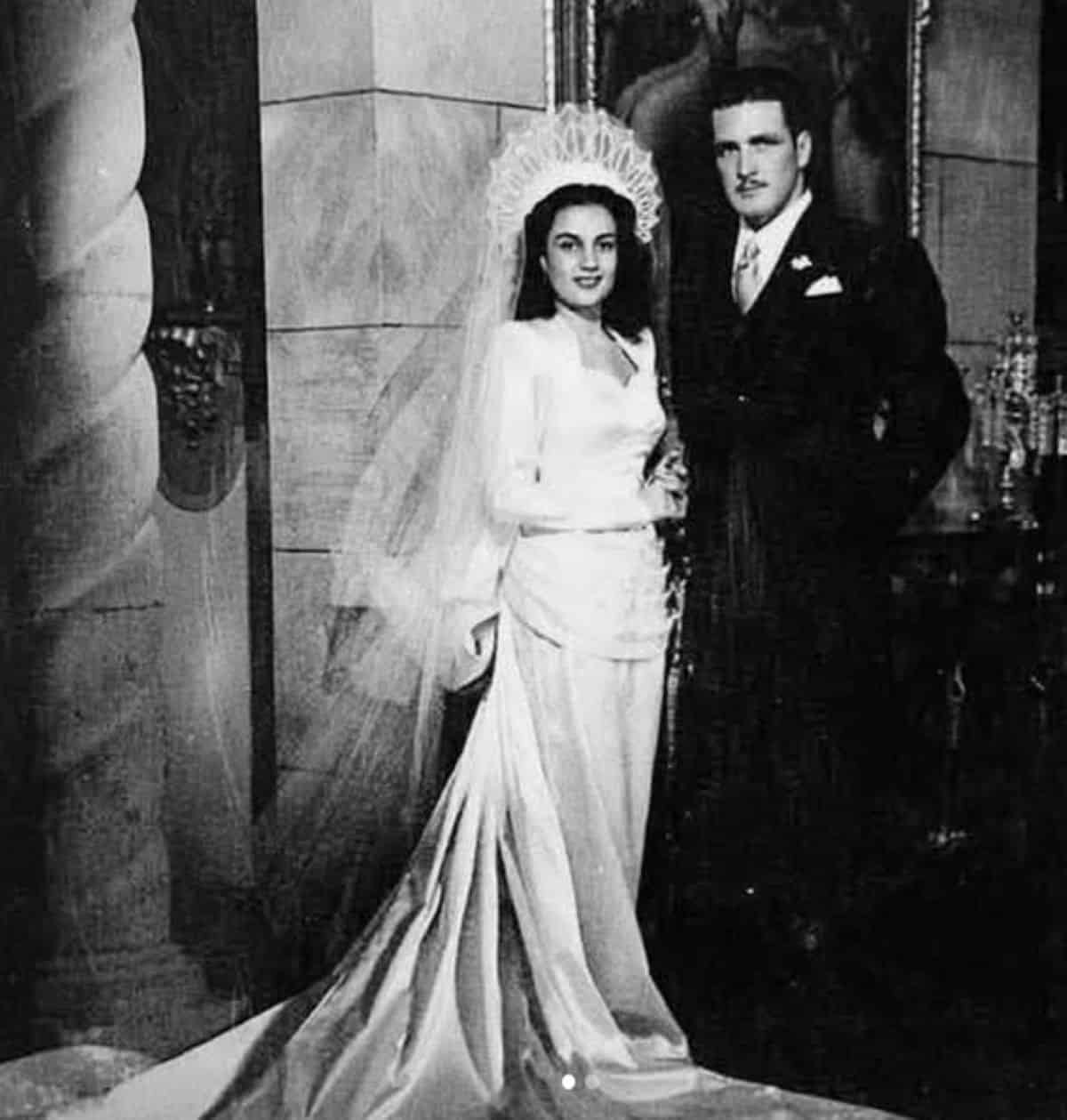 Aspectos de la boda de María Elena Marqués y Miguel Torruco. Foto: Cortesía 