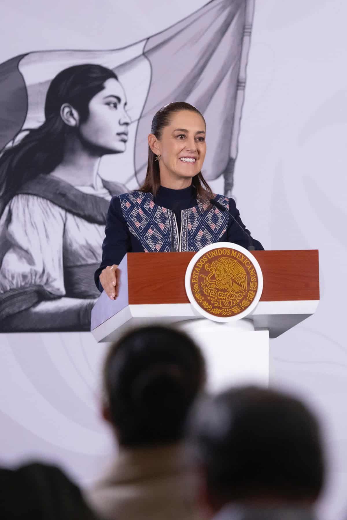 Claudia Sheinbaum, presidenta de México.