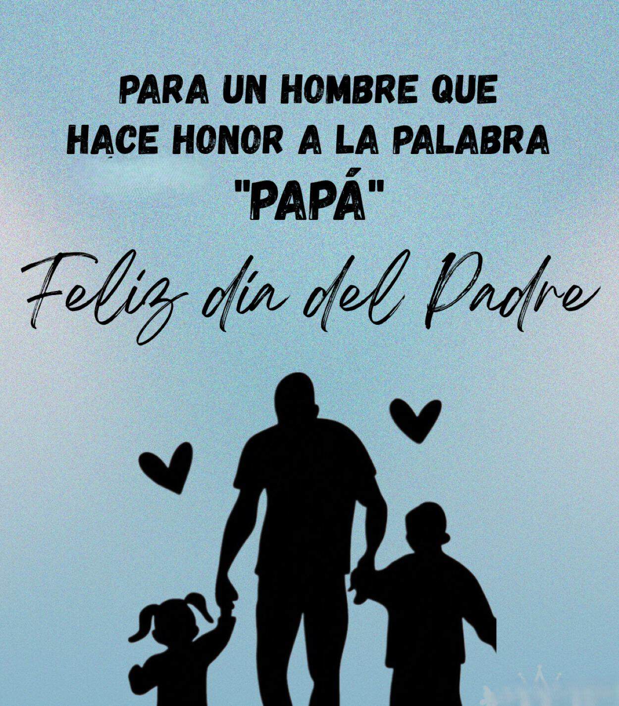 Felicidades a todos los papas en este día. Foto: Pinterest