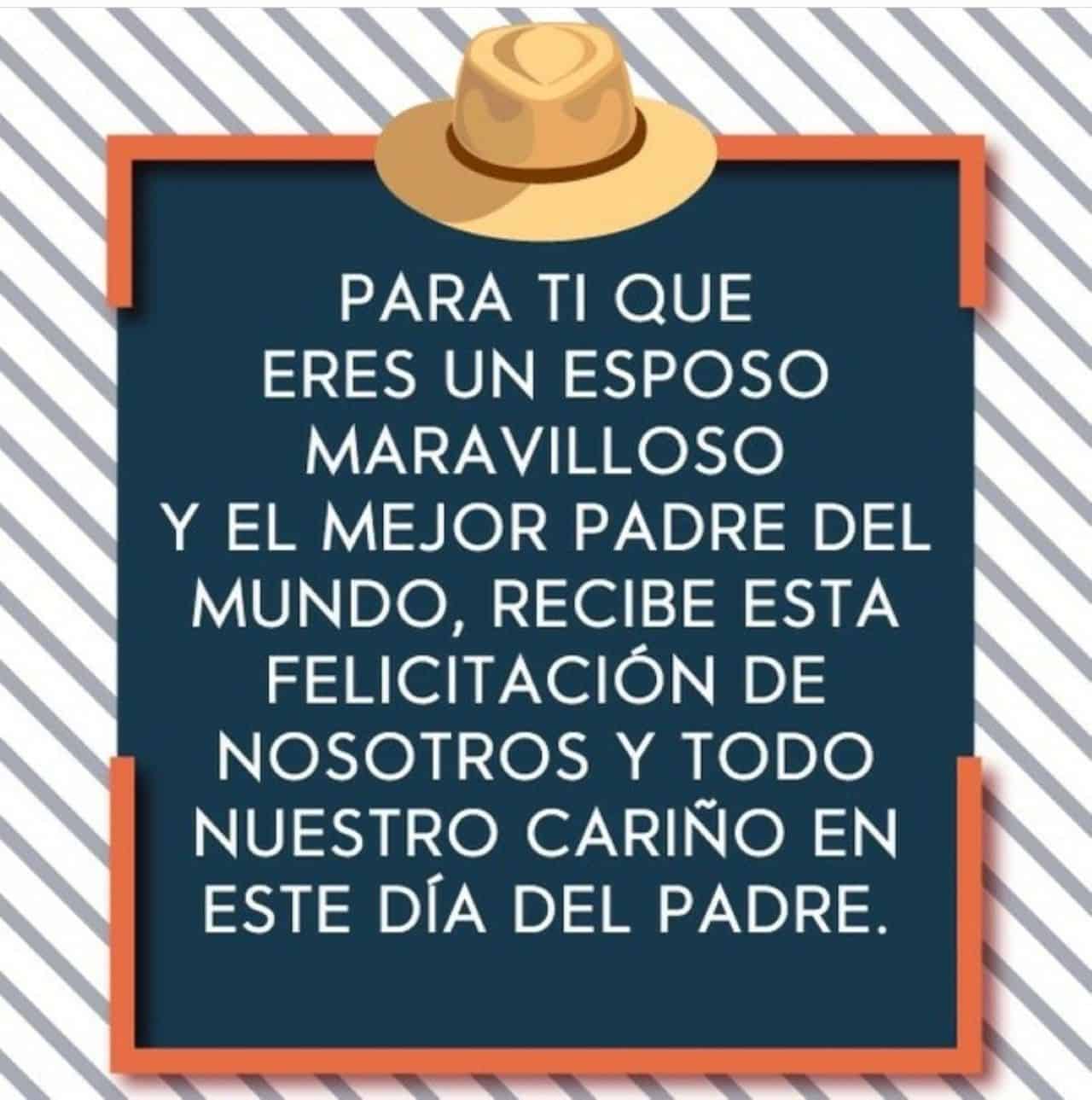 Felicita a tu esposo en este Día del Padre. Foto: Pinterest