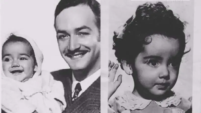 Diana Negrete fue la única hija biológica de Jorge Negrete. Foto: Cortesía